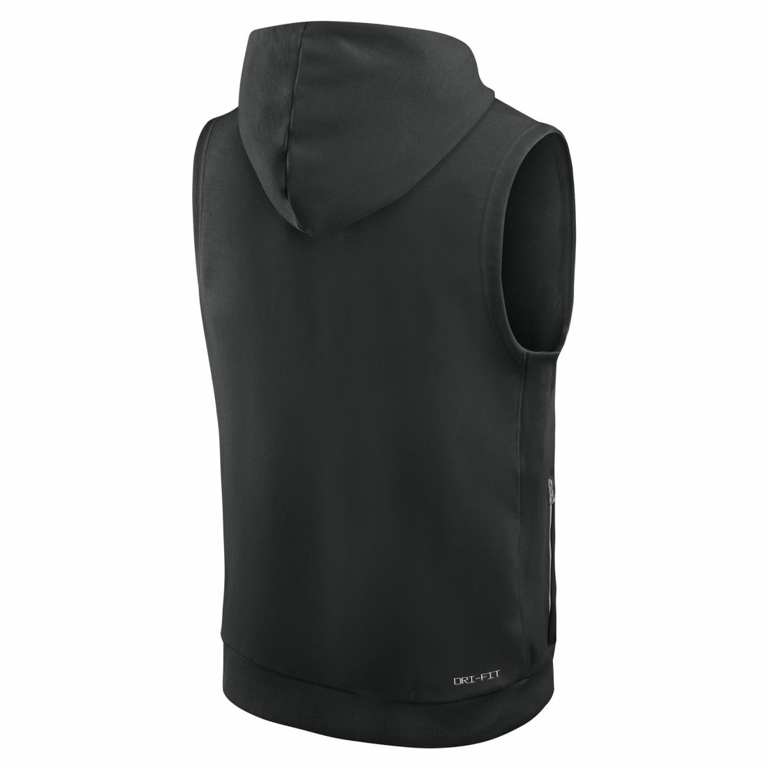 New York Jets Sideline Standard Issue Dri-FIT Sleeveless Hoodie Black