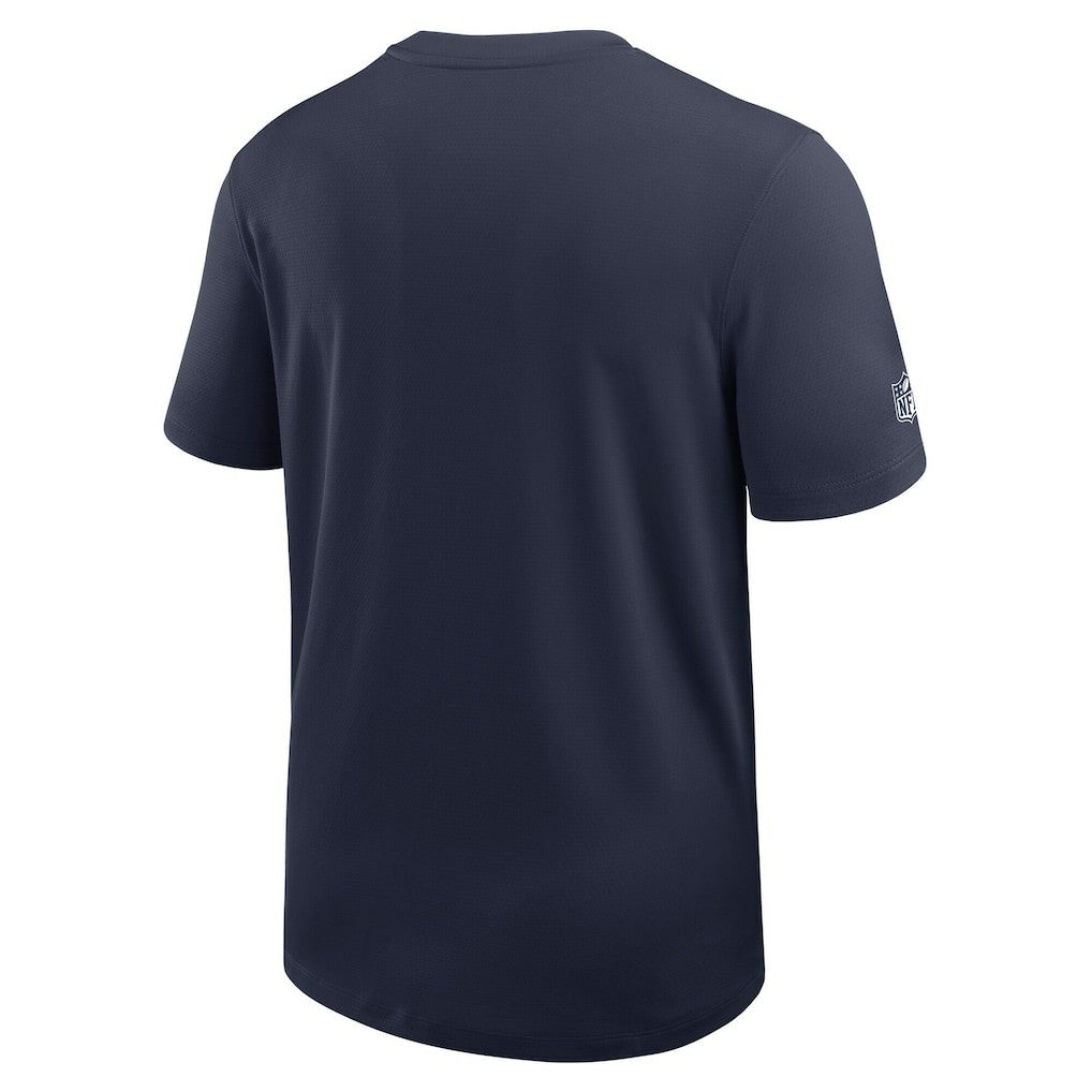 Dallas Cowboys Sideline UV Dri-Fit Coach Shirt Navy