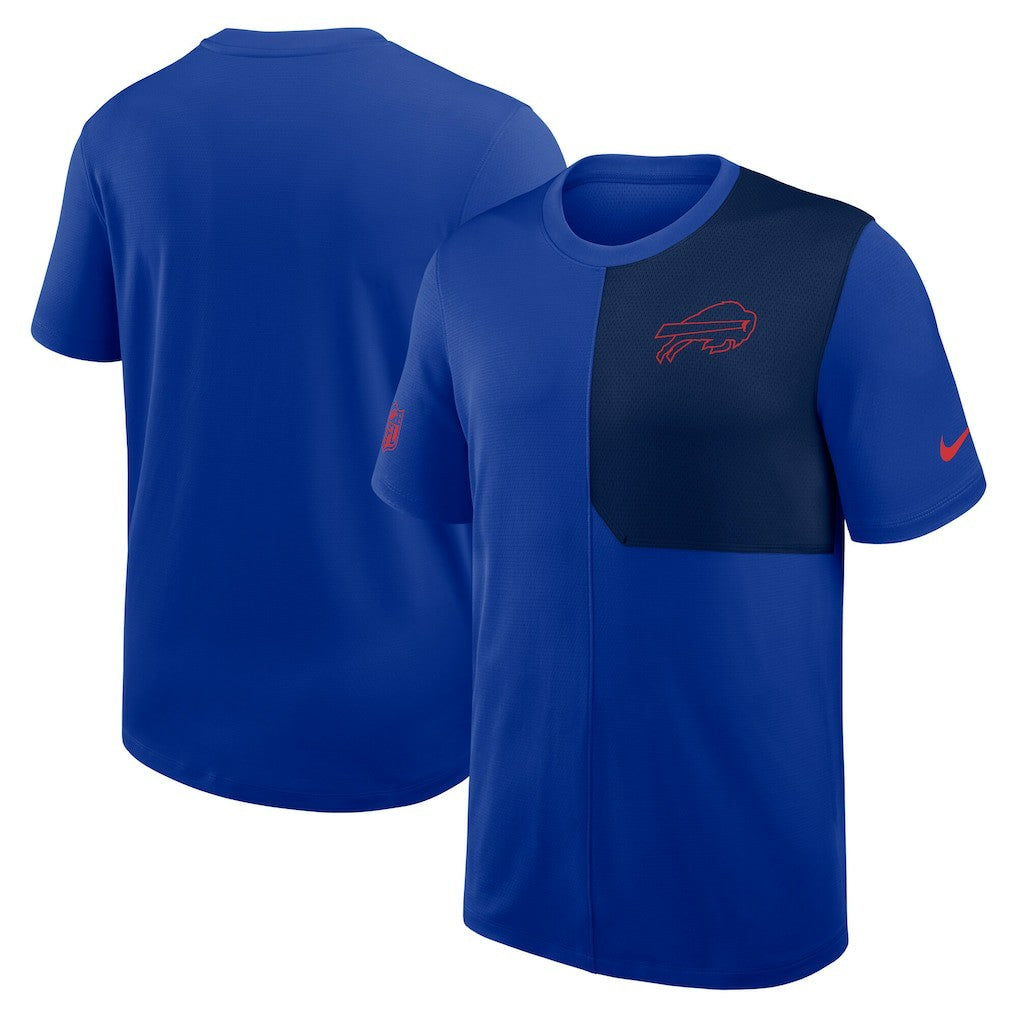 Buffalo Bills Sideline UV Dri-Fit Coach Shirt Royal