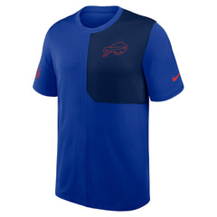 Buffalo Bills Sideline UV Dri-Fit Coach Shirt Royal