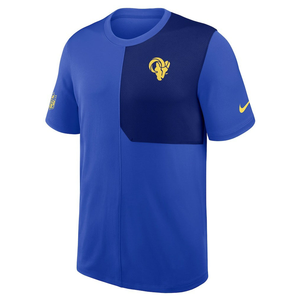 Los Angeles Rams Sideline UV Dri-Fit Coach Shirt Royal