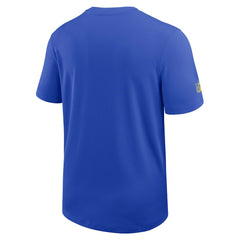 Los Angeles Rams Sideline UV Dri-Fit Coach Shirt Royal