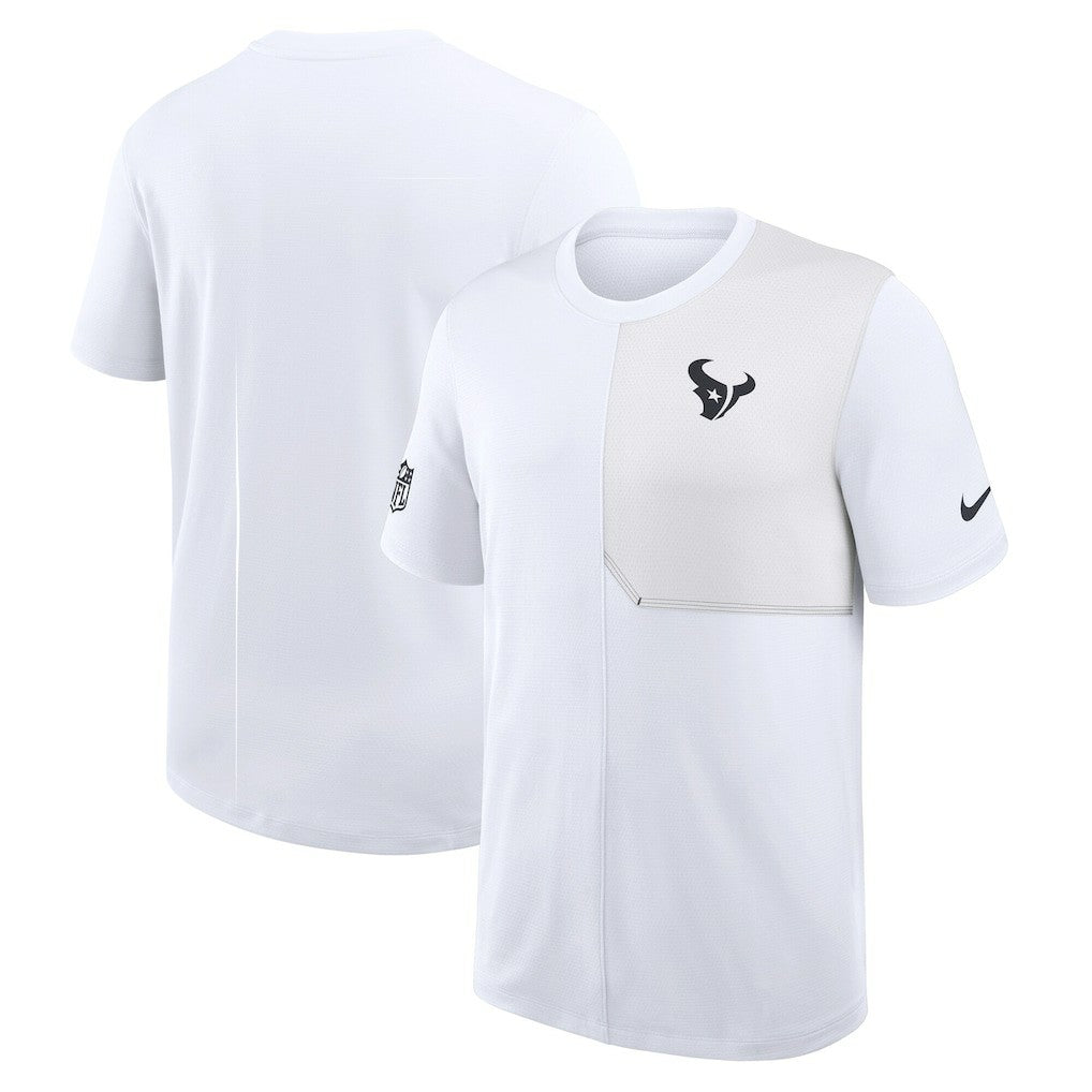 Houston Texans Sideline UV Dri-Fit Coach Shirt White