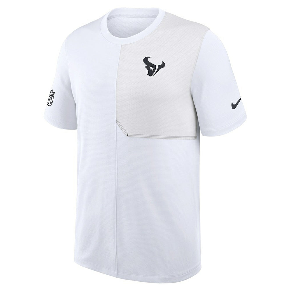 Houston Texans Sideline UV Dri-Fit Coach Shirt White
