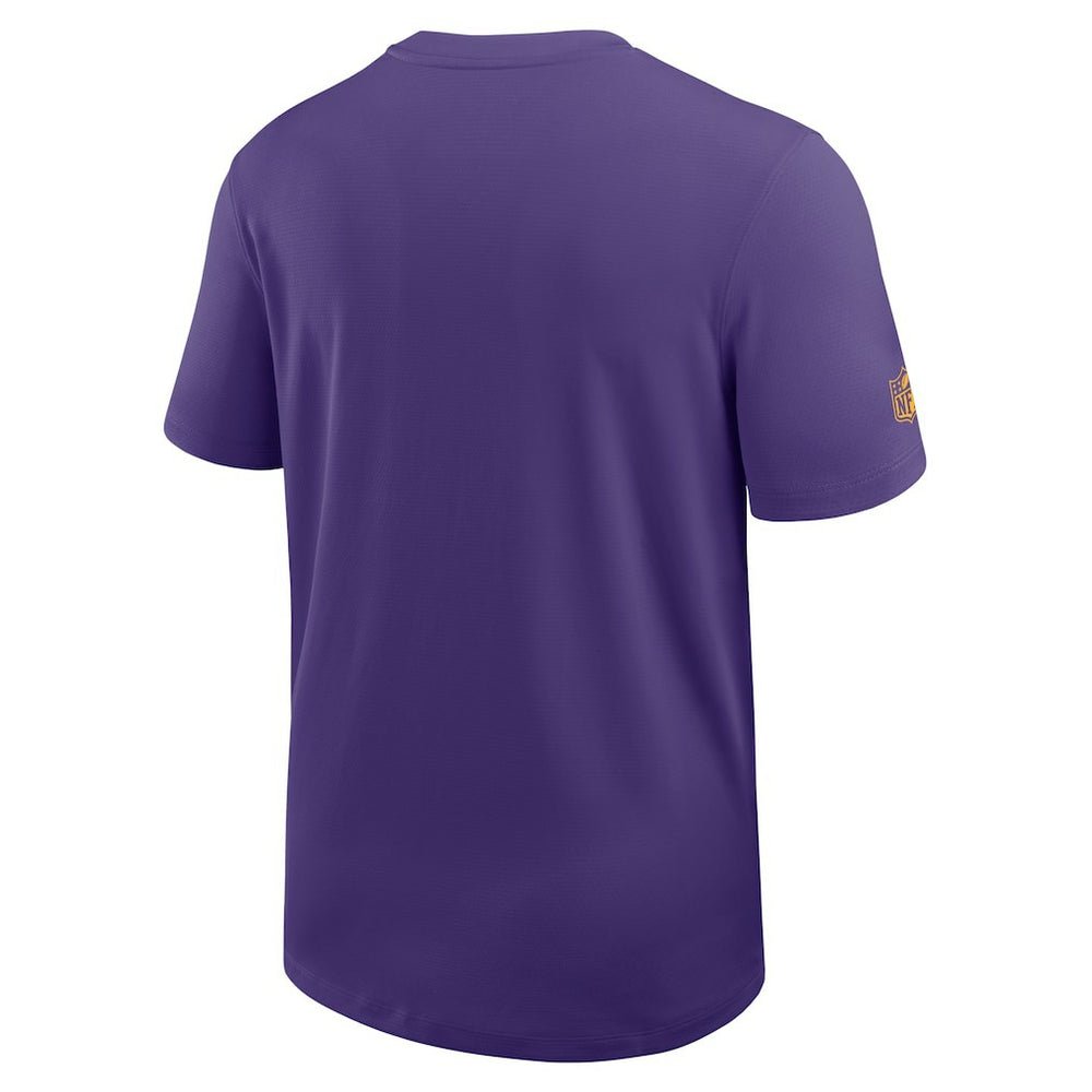 Minnesota Vikings Sideline UV Dri-Fit Coach Shirt Purple