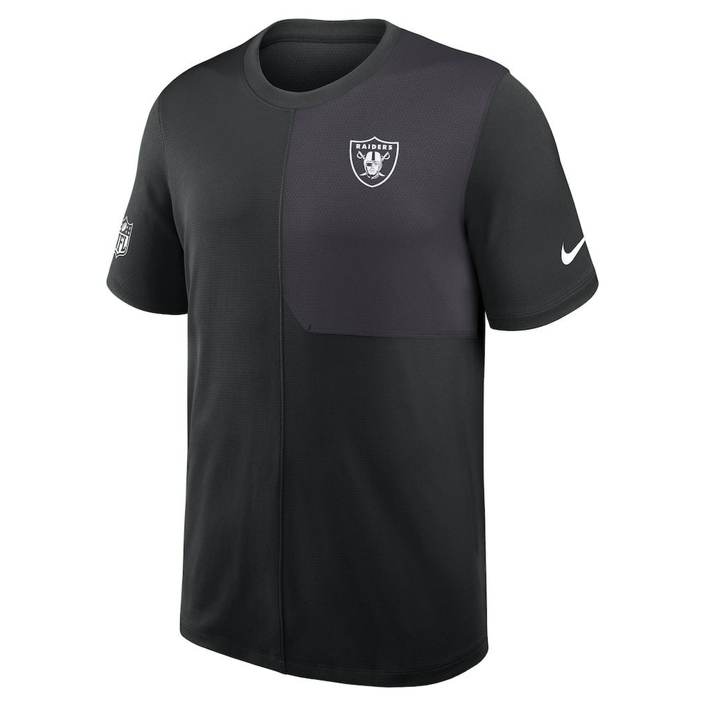 Las Vegas Raiders Sideline UV Dri-Fit Coach Shirt Black