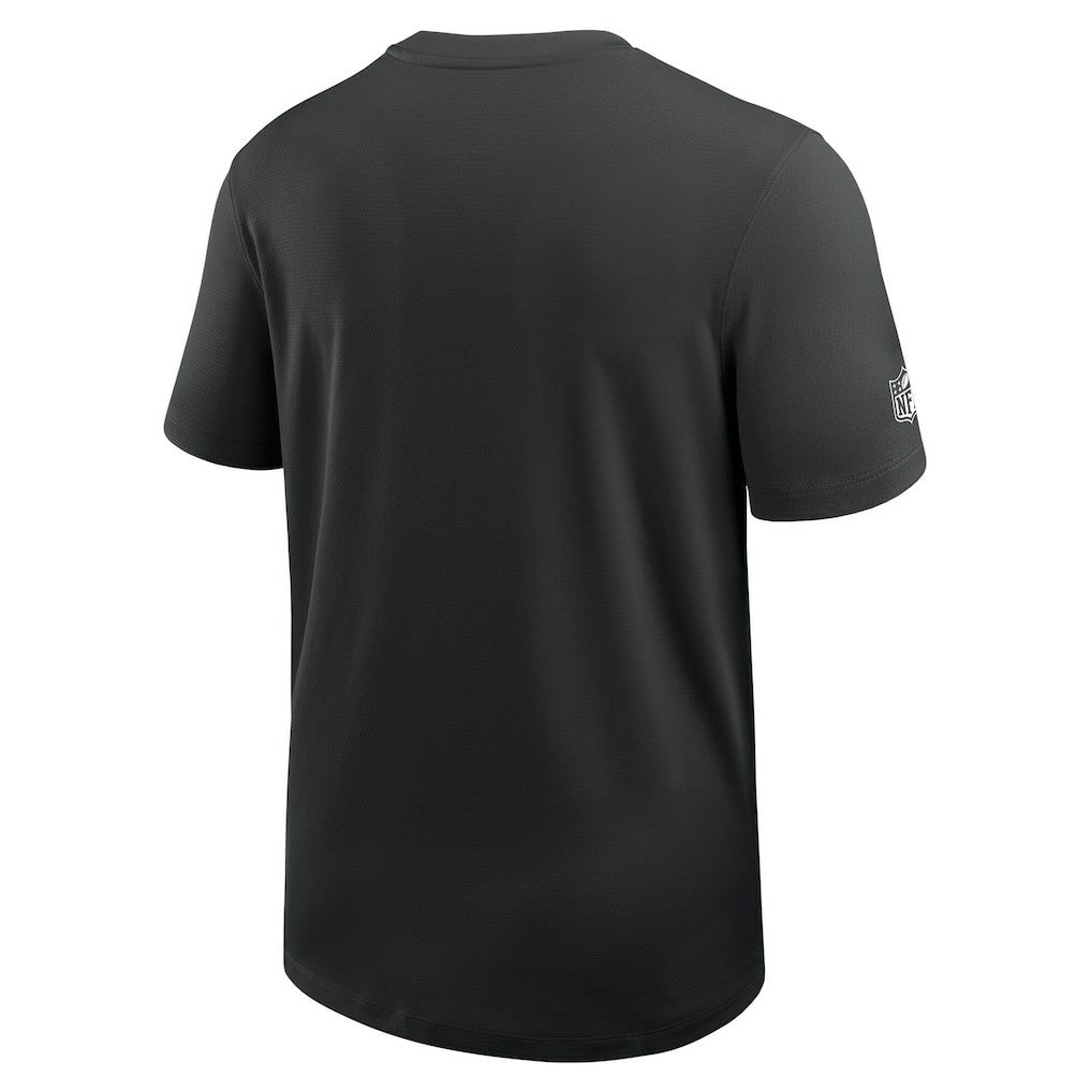 Las Vegas Raiders Sideline UV Dri-Fit Coach Shirt Black