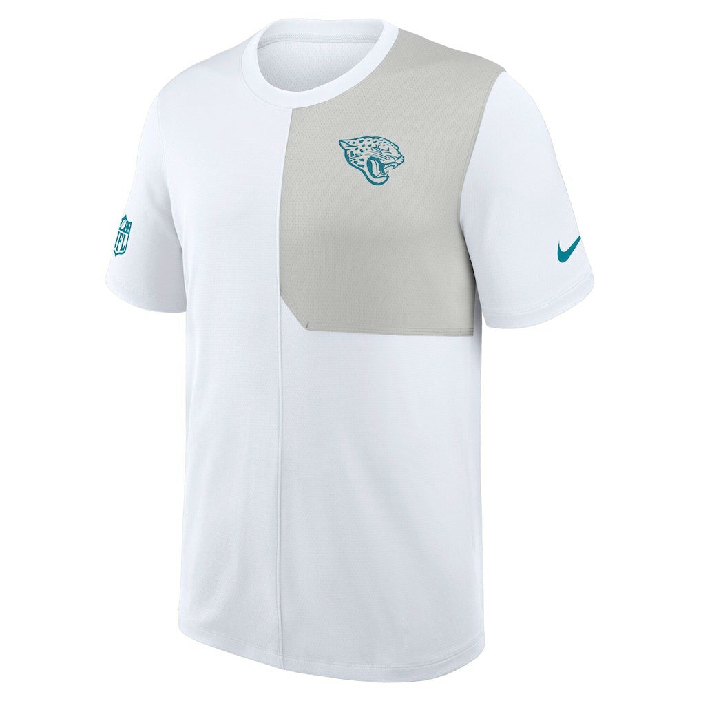 Jacksonville Jaguars Sideline UV Dri-Fit Coach Shirt White