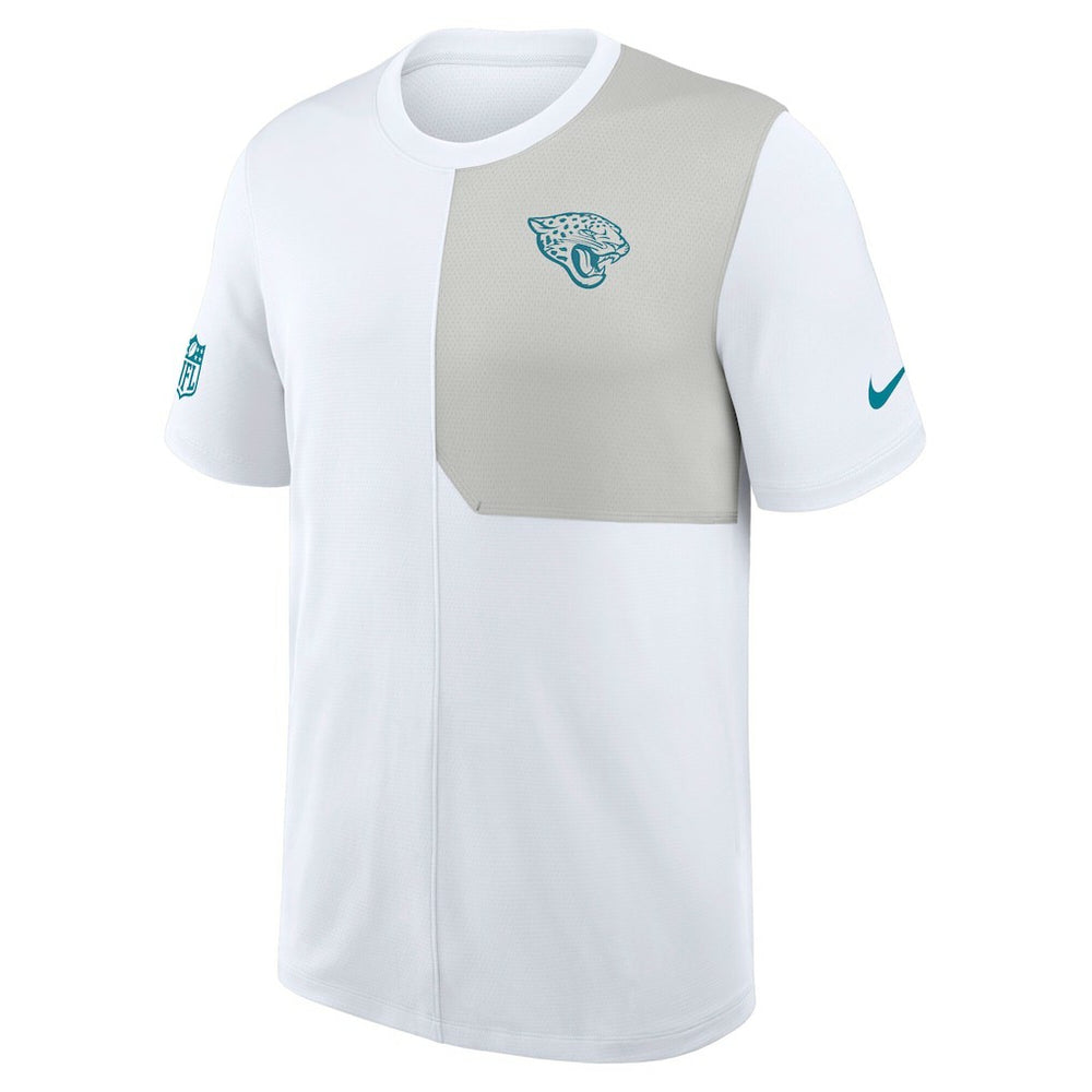 Jacksonville Jaguars Sideline UV Dri-Fit Coach Shirt White