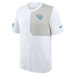 Jacksonville Jaguars Sideline UV Dri-Fit Coach Shirt White