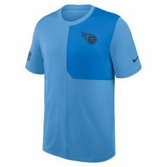 Tennessee Titans Sideline UV Dri-Fit Coach Shirt Light Blue