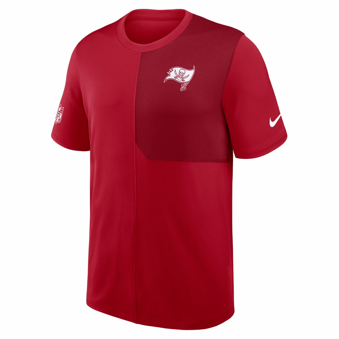 Tampa Bay Buccaneers Sideline UV Dri-Fit Coach Shirt Red