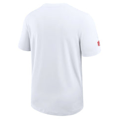 Kansas City Chiefs Sideline UV Dri-Fit Coach Shirt White