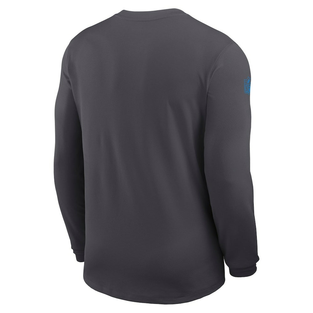 Los Angeles Chargers Sideline Coach UV Dri-FIT Long Sleeve Shirt Gray