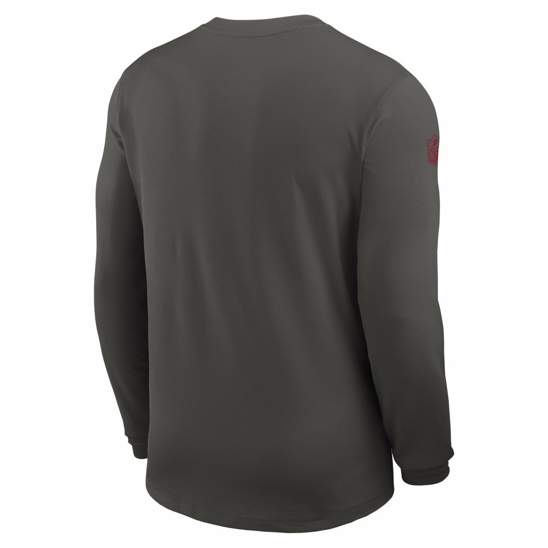 Tampa Bay Buccaneers Sideline Coach UV Dri-FIT Long Sleeve Shirt Pewter