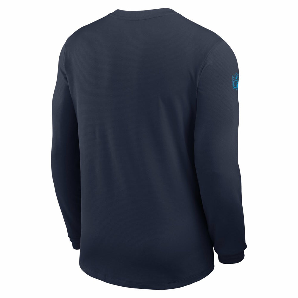 Tennessee Titans Sideline Coach UV Dri-FIT Long Sleeve Shirt Navy
