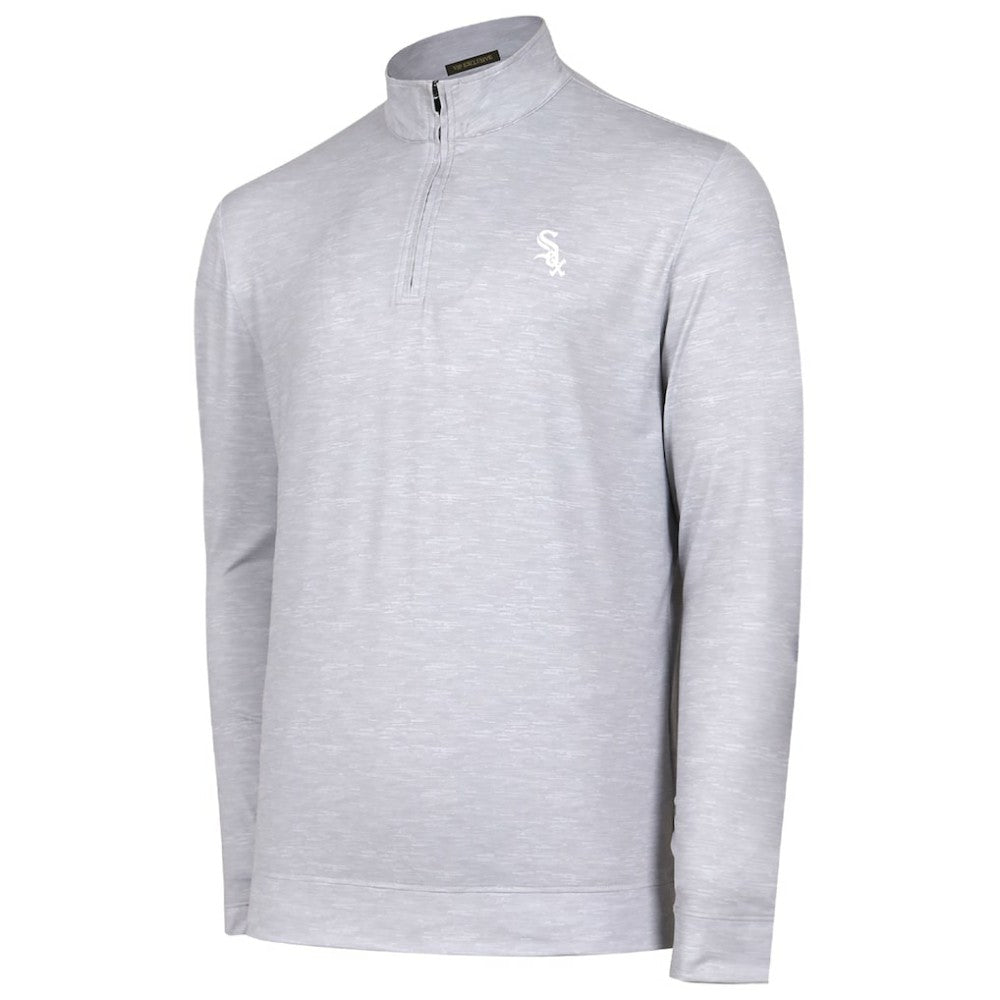 Chicago White Sox Sublime Tri-Blend Quarter-Zip Jacket - Gray Jackets
