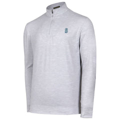 Seattle Mariners Sublime Tri-Blend Quarter-Zip Jacket - Gray Jackets
