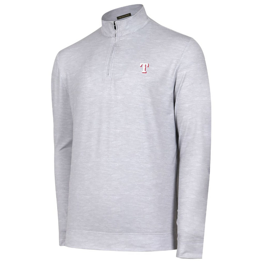 Texas Rangers Sublime Tri-Blend Quarter-Zip Jacket - Gray Jackets