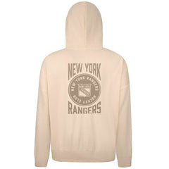 NHL New York Rangers Levelwear Contact Stamp Pullover Hoodie - Cream