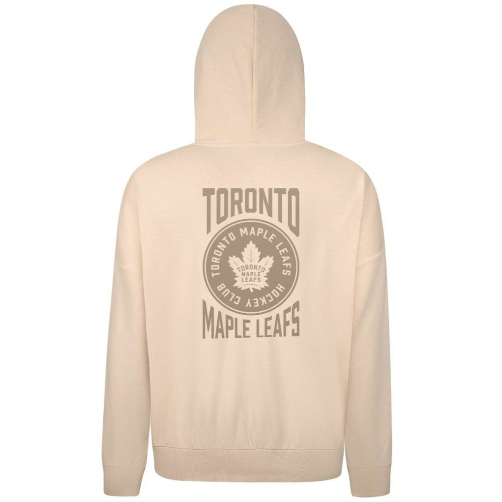 NHL Toronto Maple Leafs Levelwear Contact Stamp Pullover Hoodie - Cream