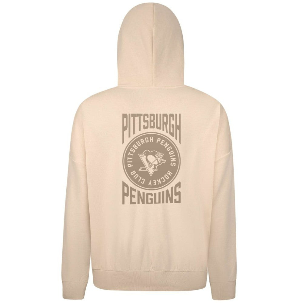 NHL Pittsburgh Penguins Levelwear Contact Stamp Pullover Hoodie - Cream