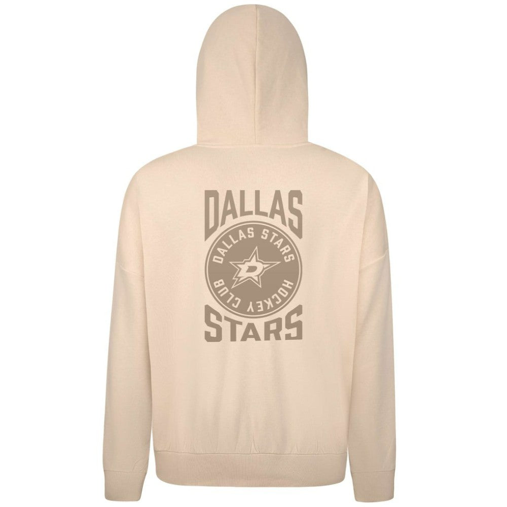 NHL Dallas Stars Levelwear Contact Stamp Pullover Hoodie - Cream