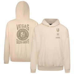 NHL Vegas Golden Knights Levelwear Contact Stamp Pullover Hoodie - Cream