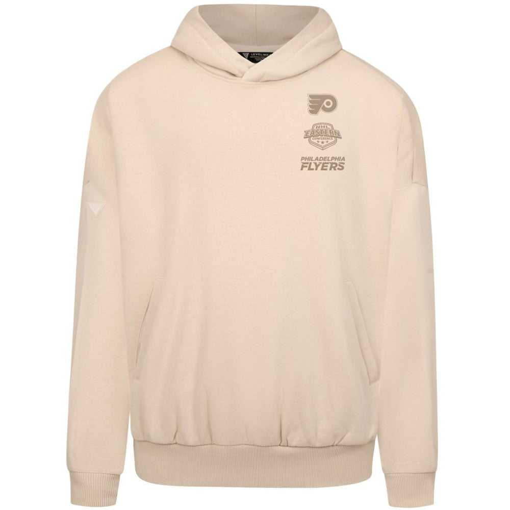NHL Philadelphia Flyers Levelwear Contact Stamp Pullover Hoodie - Cream