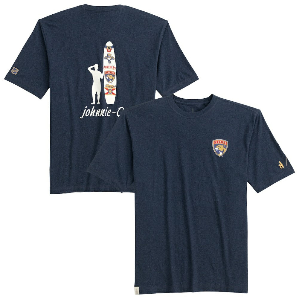 NHL Florida Panthers johnnie-O Heathered Spencer T-Shirt - Navy