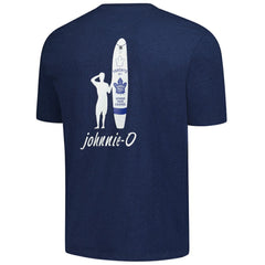NHL Toronto Maple Leafs johnnie-O Heathered Spencer T-Shirt - Navy