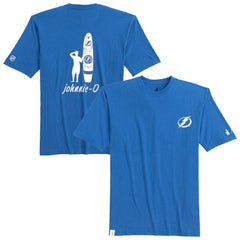 NHL Tampa Bay Lightning johnnie-O Heathered Spencer T-Shirt - Blue