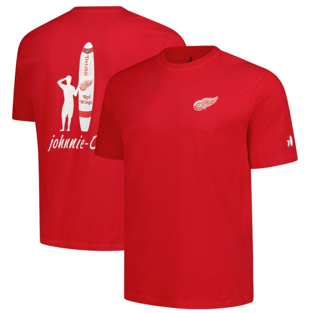 NHL Detroit Red Wings johnnie-O Heathered Spencer T-Shirt - Red