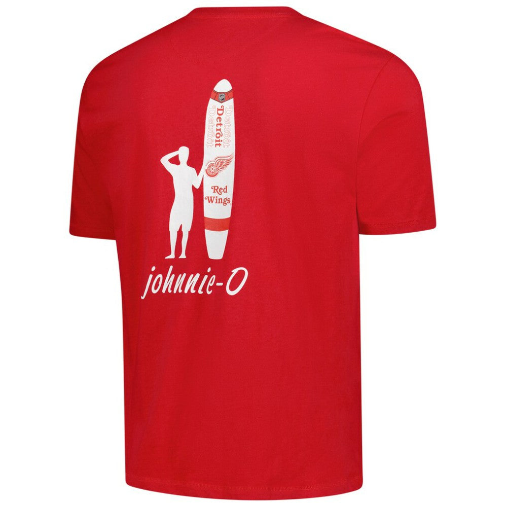 NHL Detroit Red Wings johnnie-O Heathered Spencer T-Shirt - Red