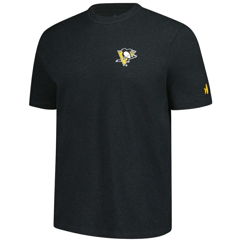 NHL Pittsburgh Penguins johnnie-O Heathered Spencer T-Shirt - Charcoal