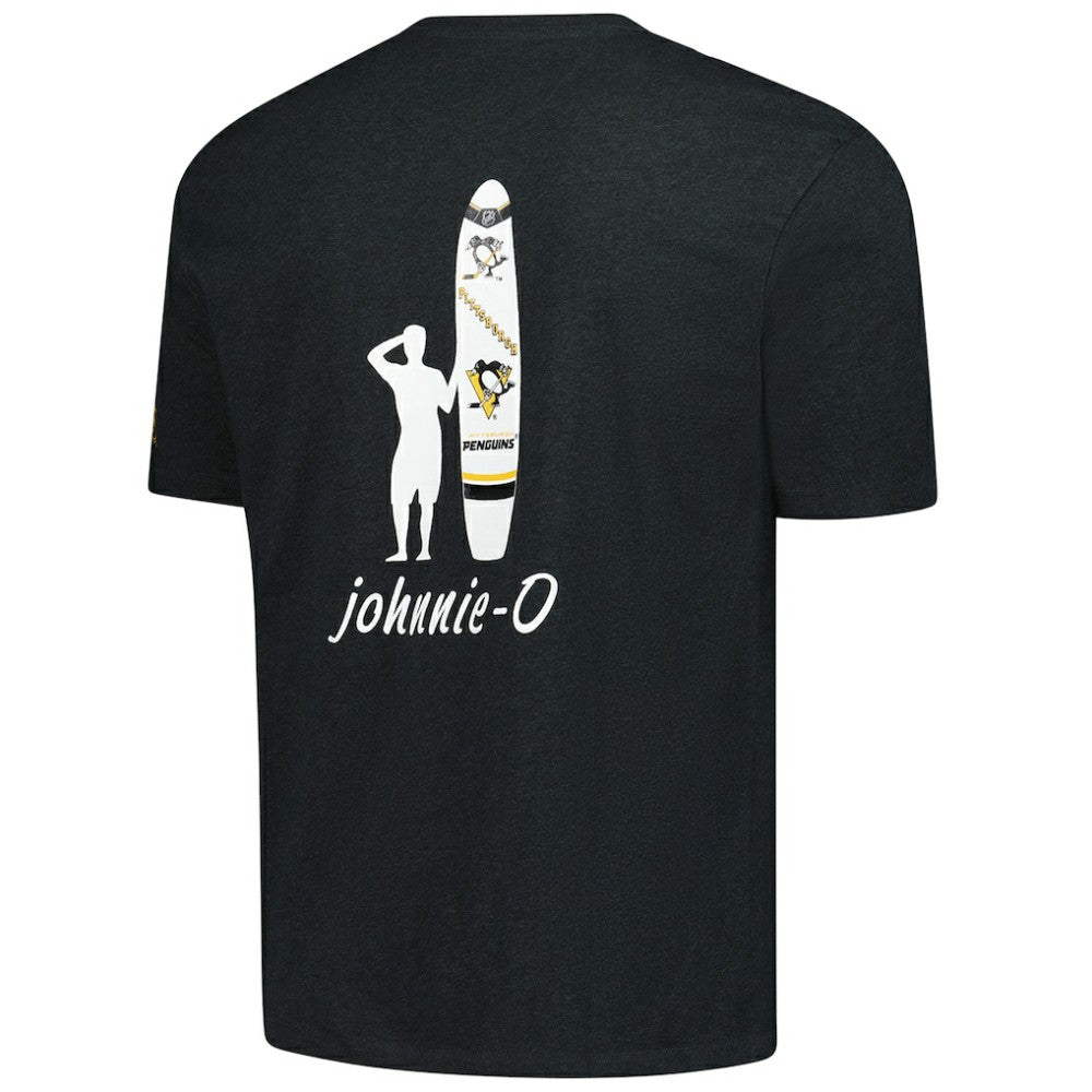 NHL Pittsburgh Penguins johnnie-O Heathered Spencer T-Shirt - Charcoal