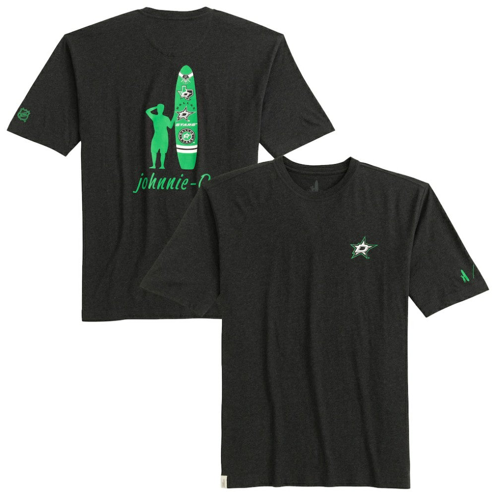 NHL Dallas Stars johnnie-O Heathered Spencer T-Shirt - Charcoal