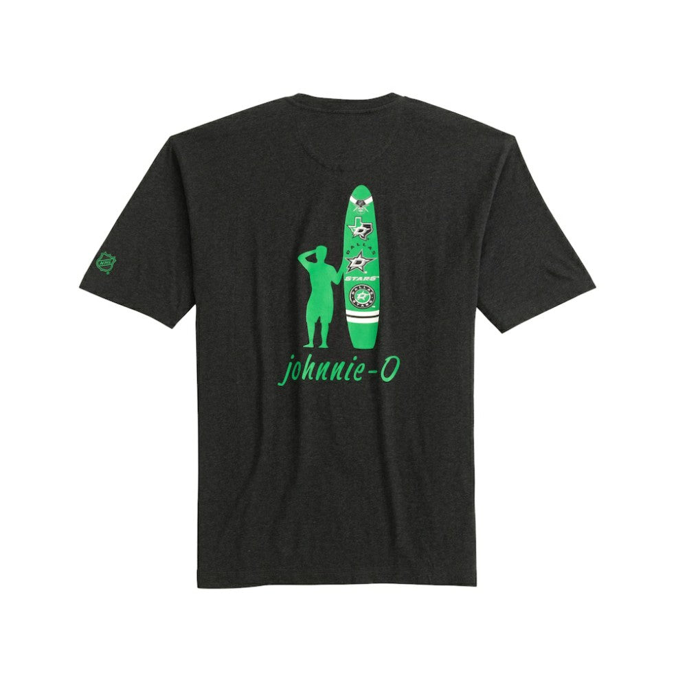 NHL Dallas Stars johnnie-O Heathered Spencer T-Shirt - Charcoal
