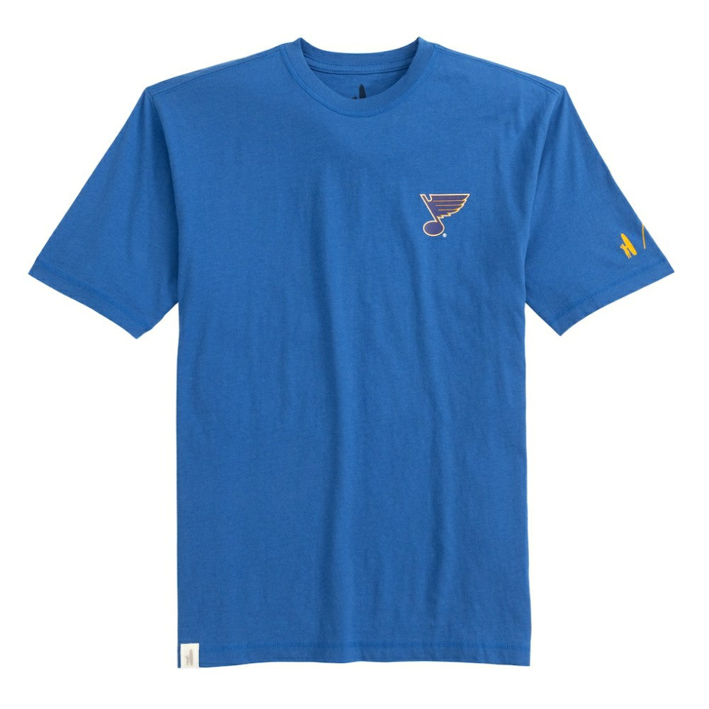 NHL St. Louis Blues johnnie-O Heathered Spencer T-Shirt - Blue