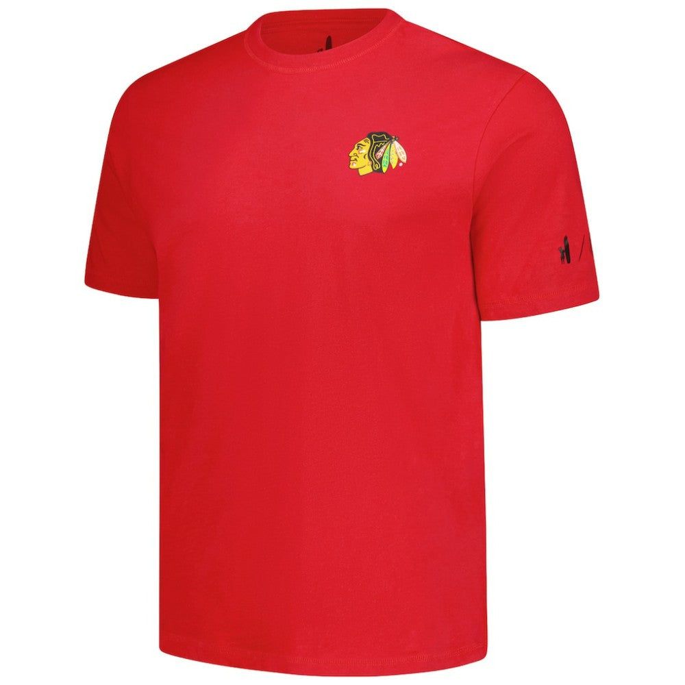 NHL Chicago Blackhawks johnnie-O Heathered Spencer T-Shirt - Red