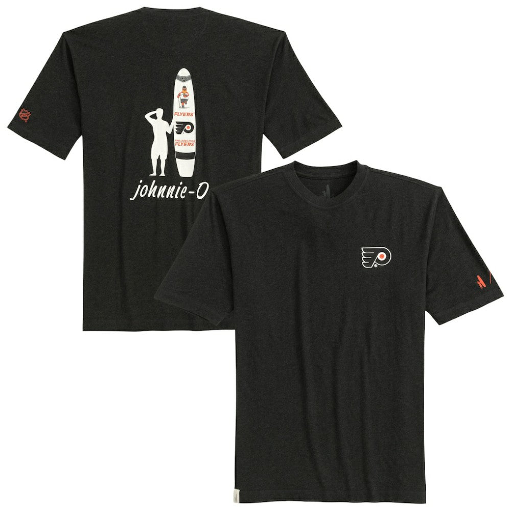 NHL Philadelphia Flyers johnnie-O Heathered Spencer T-Shirt - Charcoal
