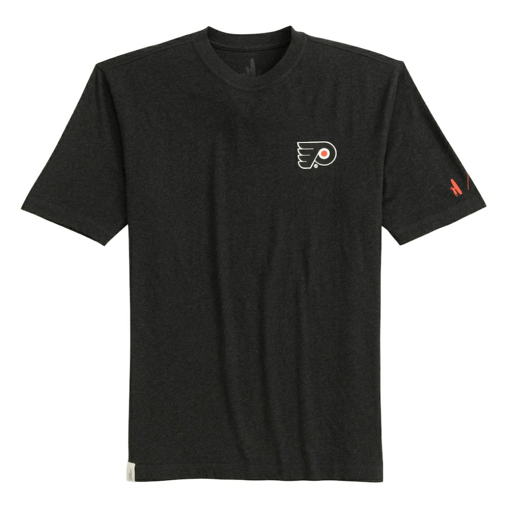 NHL Philadelphia Flyers johnnie-O Heathered Spencer T-Shirt - Charcoal
