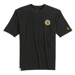 NHL Boston Bruins johnnie-O Heathered Spencer T-Shirt - Charcoal