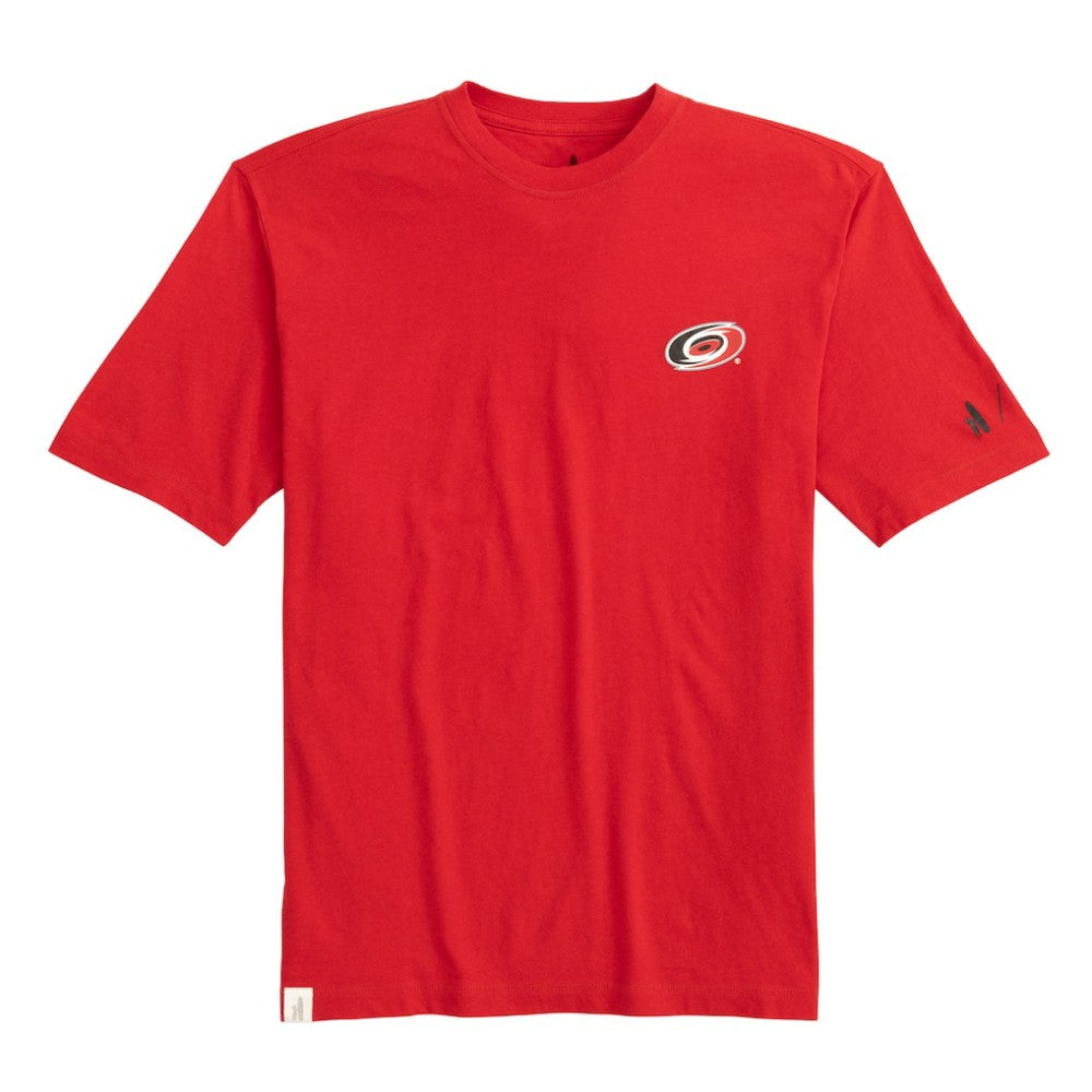 NHL Carolina Hurricanes johnnie-O Heathered Spencer T-Shirt - Red