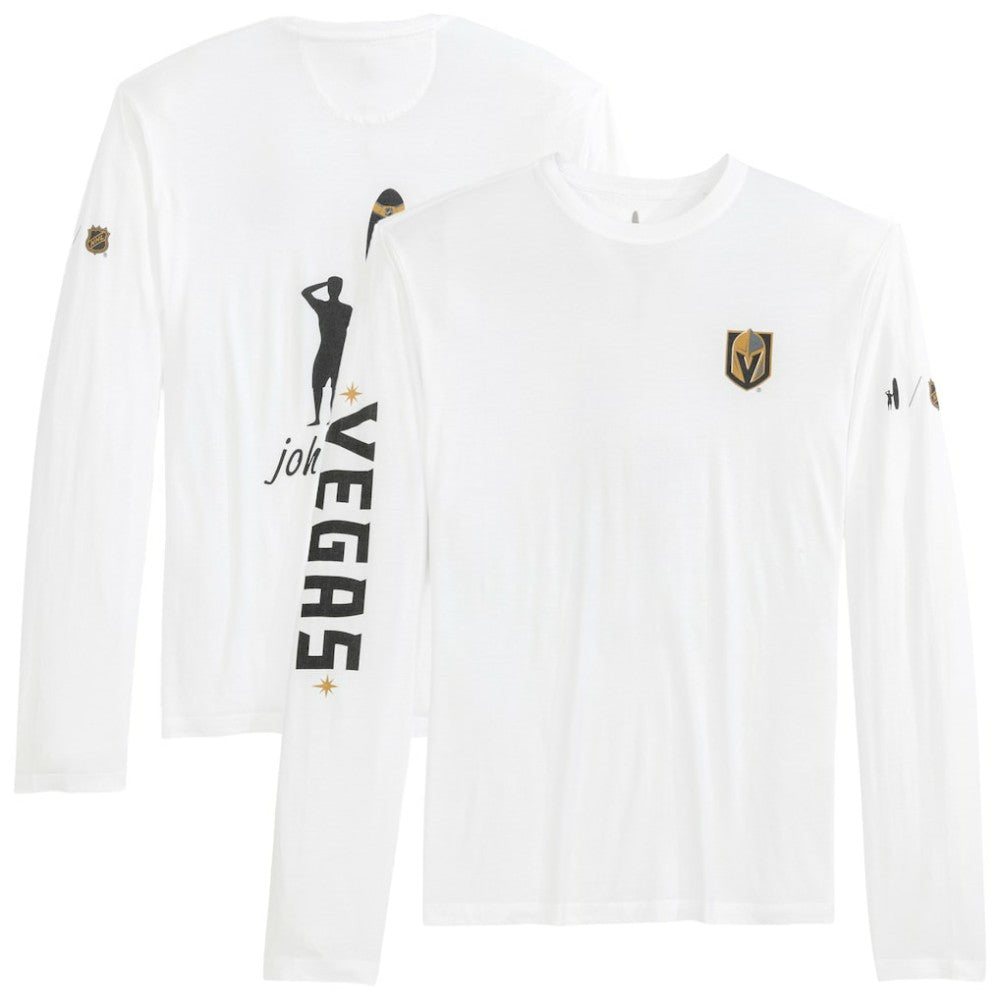 NHL Vegas Golden Knights johnnie-O Adam Long Sleeve T-Shirt - White