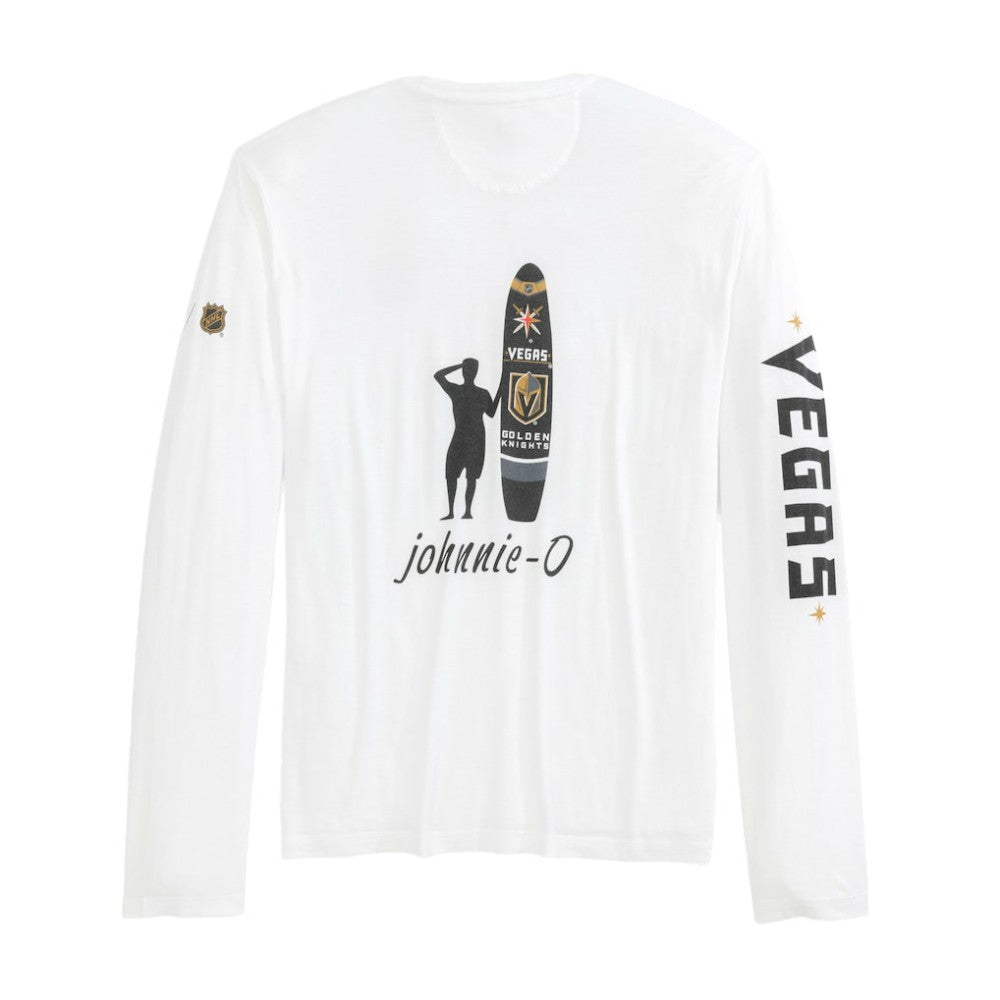 NHL Vegas Golden Knights johnnie-O Adam Long Sleeve T-Shirt - White