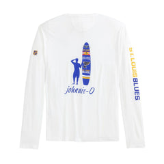 NHL St. Louis Blues johnnie-O Adam Long Sleeve T-Shirt - White