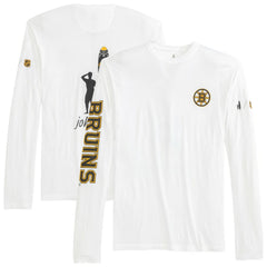 NHL Boston Bruins johnnie-O Adam Long Sleeve T-Shirt - White