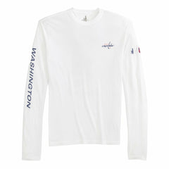 NHL Washington Capitals johnnie-O Adam Long Sleeve T-Shirt - White