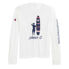NHL Washington Capitals johnnie-O Adam Long Sleeve T-Shirt - White